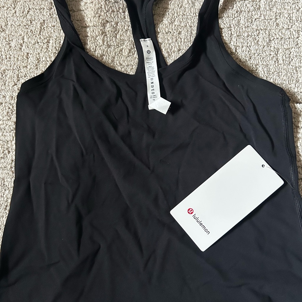 lululemon athletica Classic Black Tank Top